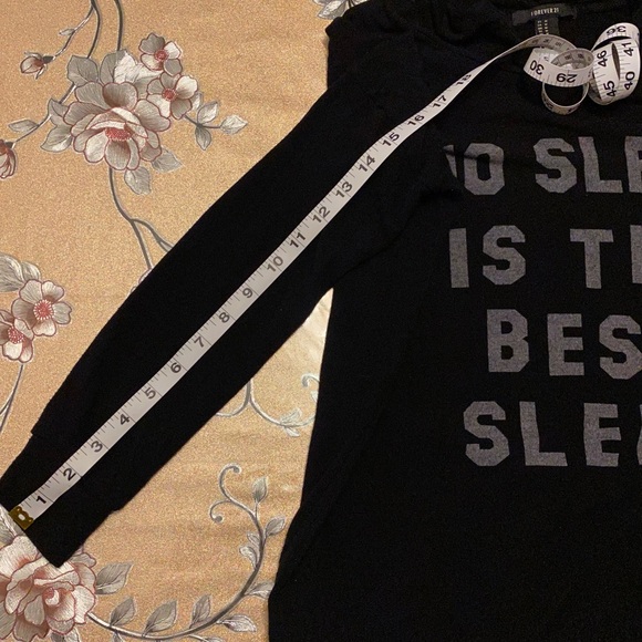 Black jacket “no sleep is the best sleep” - Picture 5 of 5